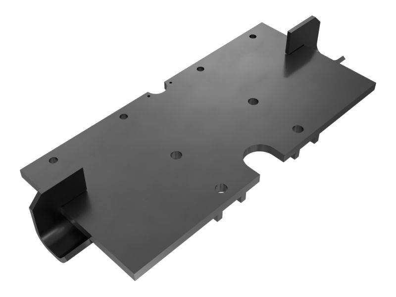 573-6294: Single Shank Ripper Transmission Guard 5736294 Caterpillar