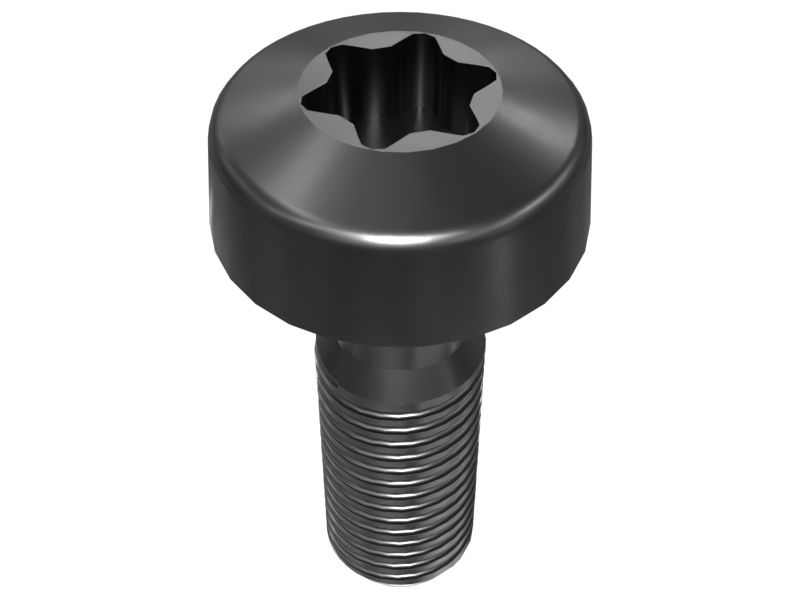 252-0705: M4X0.7 Threaded Hex Lobular Drive Pan Head Screw | CATCorp