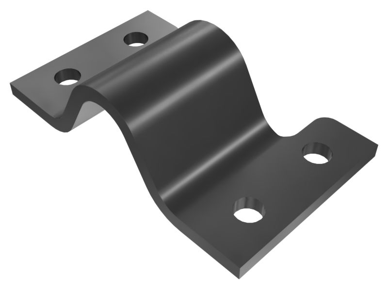 184-1138: 6mm Thick Tilt Cylinder Lines Mounting Clamp 184-1138 Caterpillar