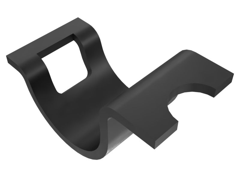 239-4232: 27mm Diameter Single Tube Half Clip 2394232 купить