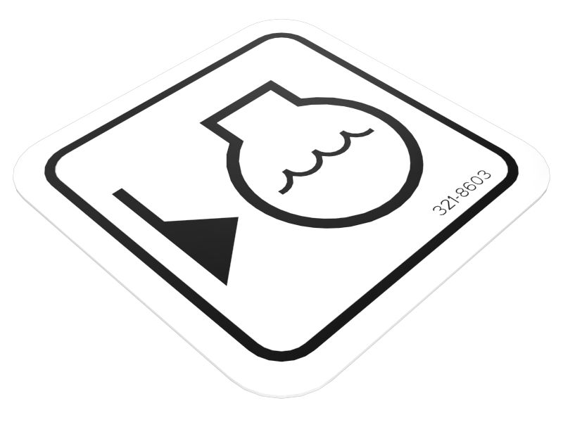 321-8603: Identification Film Label