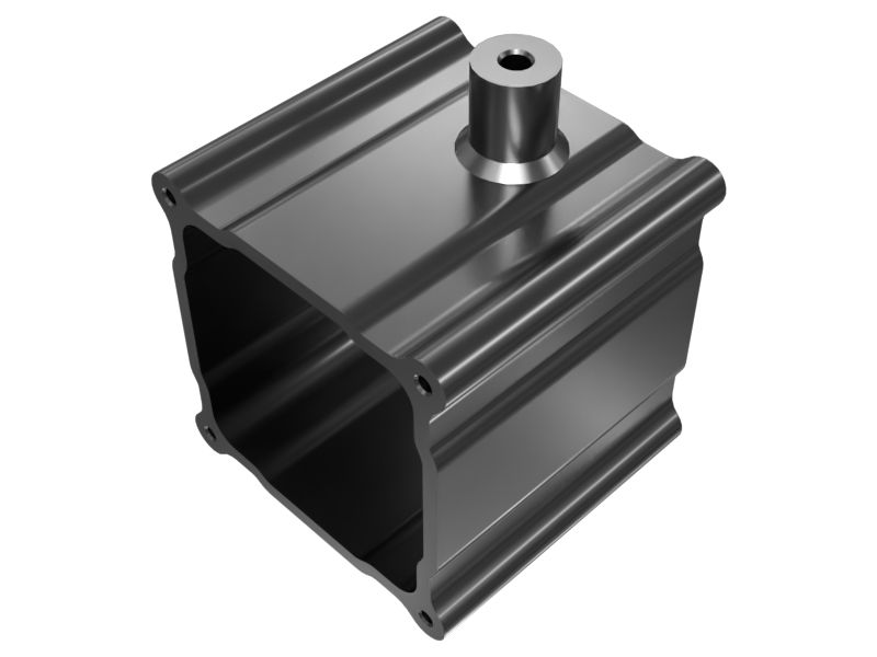 399-8131: 112.3mm Long Electric Motor Housing