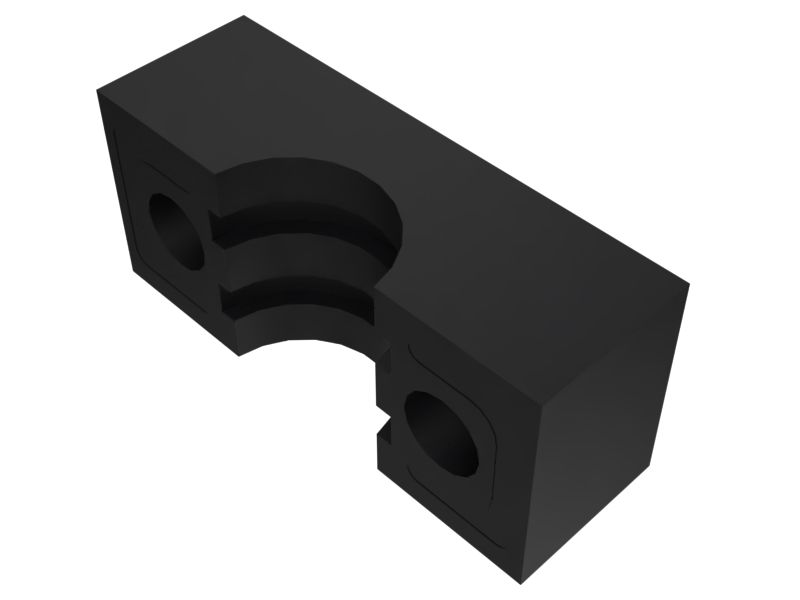 4V-6227: Single Tube Half Saddle Clamp 4V6227 купить