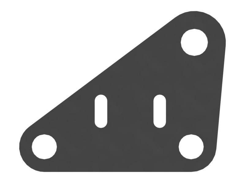 525-7114: 6mm Thick Flood Lamp Mounting Bracket 5257114 купить