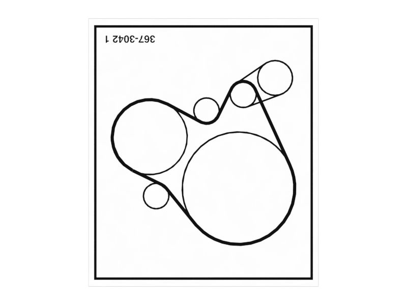 367-3042: Engine Belt Routing Information Film | Cat® Parts Store