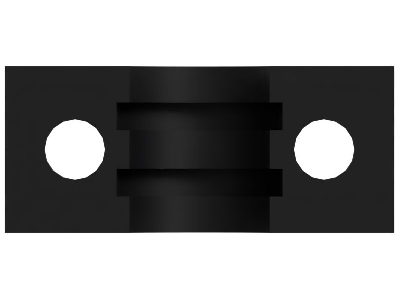 4V-6227: Single Tube Half Saddle Clamp 4V6227 купить