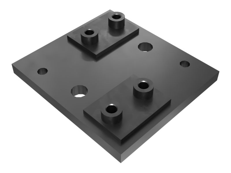 500-0120: Pilot Control Lines Mounting Plate 5000120 купить