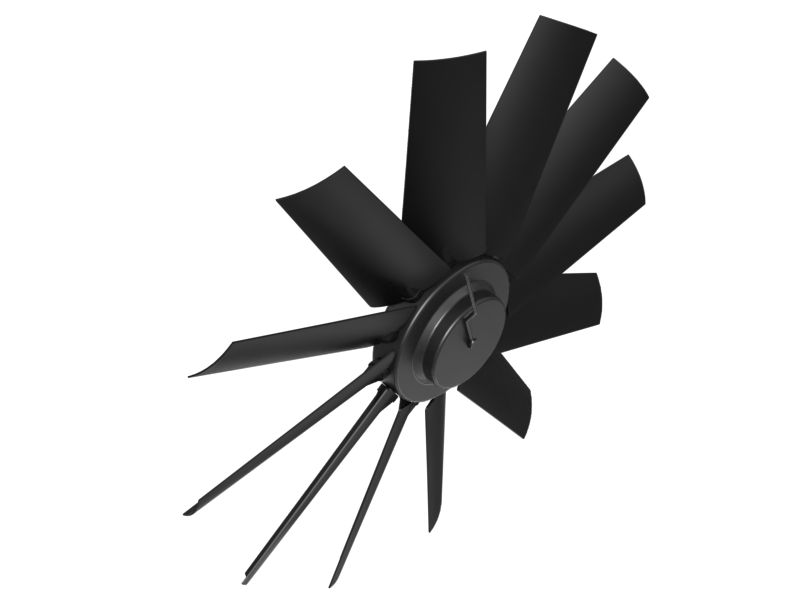 307-7312: 12 Blade Suction Fan | Cat® Parts Store