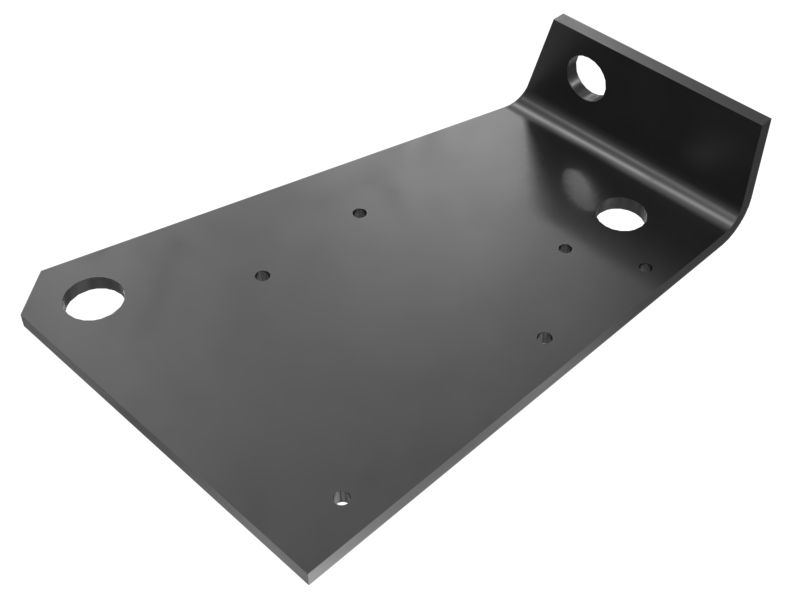 4W-0343: 4mm Thick Engine Oil Filter Mounting Bracket 4W-0343 Caterpillar