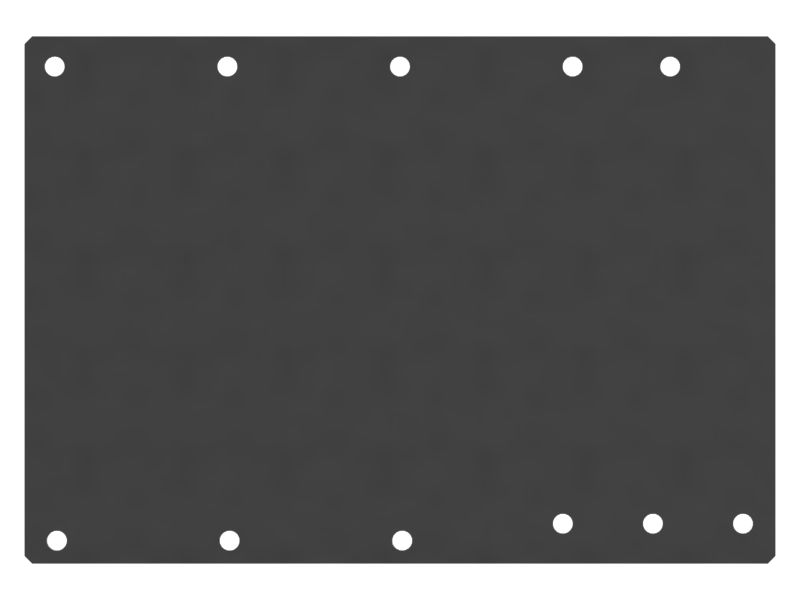306-5083: 5mm Thick Radiator Baffle 3065083 купить