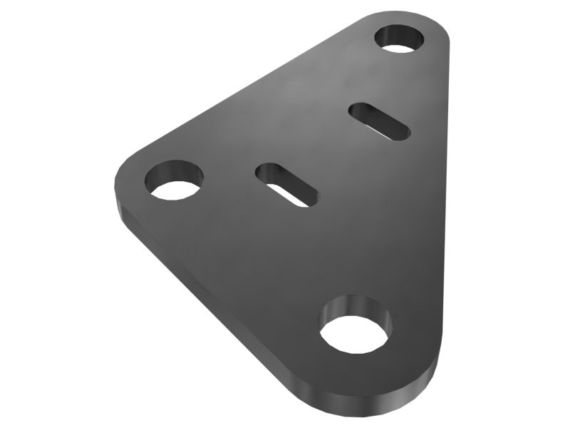 525-7114: 6mm Thick Flood Lamp Mounting Bracket 5257114 купить