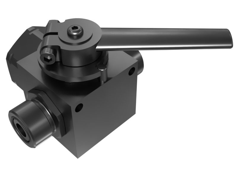 235-5729: 1 5/16" X 1 3/16" Three Way Ball Valve