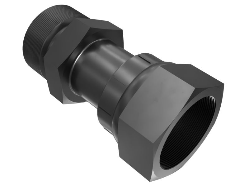 396-0398: 1 3/16" X 1 3/16" Straight Adapter 396-0398 Caterpillar