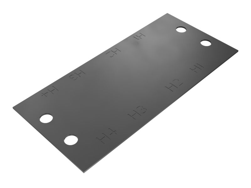 3N-8763: 0.8mm Thick Terminal Marker Strip 3N8763 купить