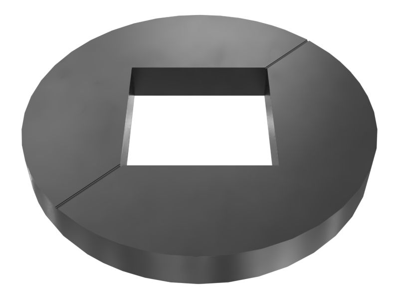 134-7115: เพลทเส้นผ่านศูนย์กลางภายนอก 22 มม.