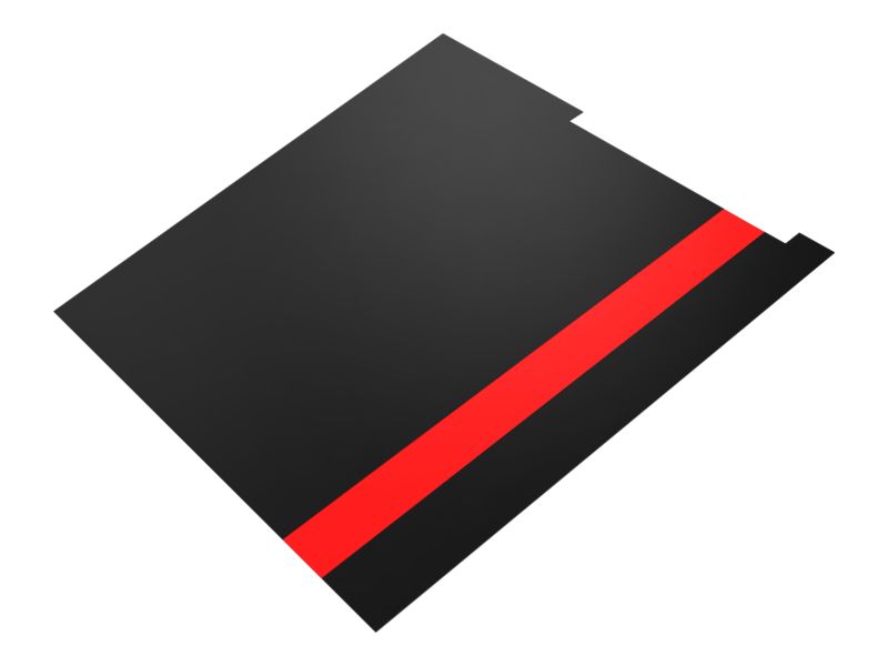 171-1148: Right Hand Side Stripe Decal Film 171-1148 Caterpillar