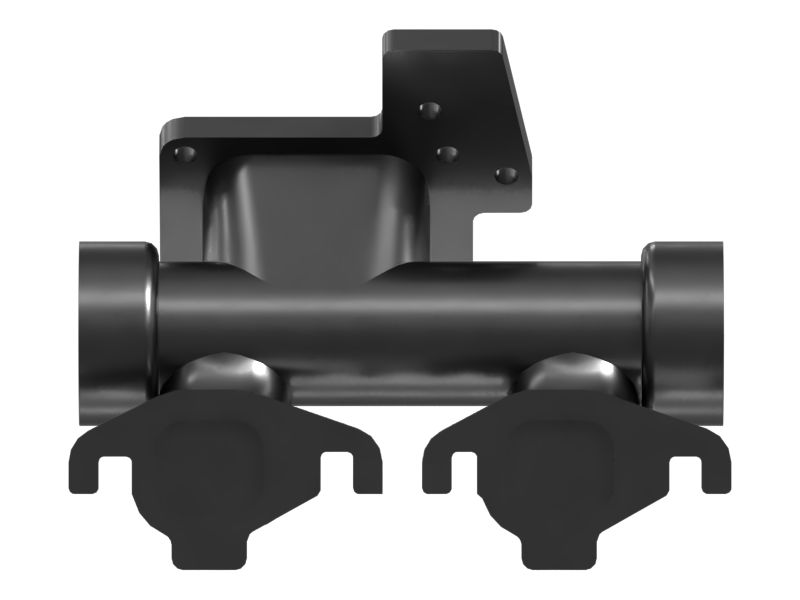 9L-5520: Motorens udstødningsmanifold