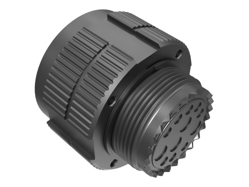 522-2639: 12 Pin Backshell Connector Receptacle 5222639 купить