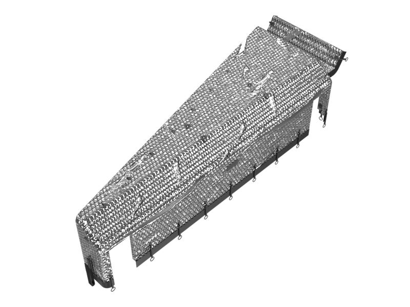 637-9476: Outlet Top Exhaust Heat Shield Insulation 637-9476 Caterpillar