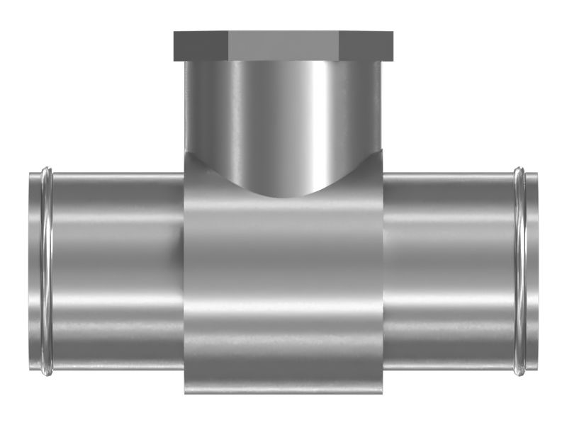 658-7564: 3/4"-16-2B Hydraulic Tee Adapter 6587564 купить