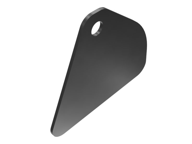 642-2004: 12mm Thick Rock Bucket Side Wear Plate 642-2004 Caterpillar