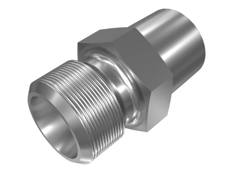 659-7739: M10 Lubrication Lines Straight Adapter 659-7739 Caterpillar
