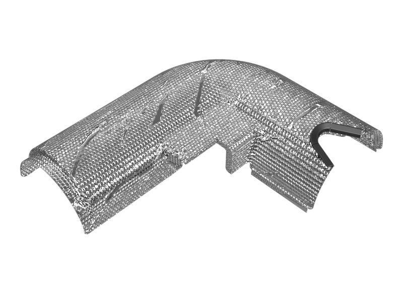 626-6244: Top Left Elbow Exhaust Manifold Heat Shield 626-6244 Caterpillar