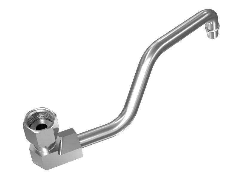 639-8821: Hydraulic Oil Cooler Lines Tube