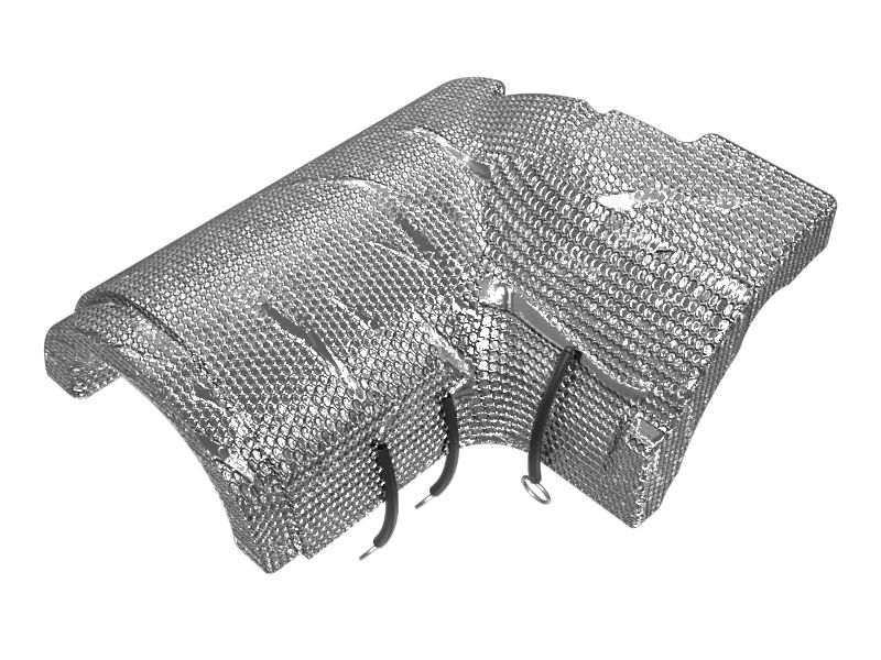 612-1938: Back Right Tee Exhaust Manifold Heat Shield 612-1938 Caterpillar