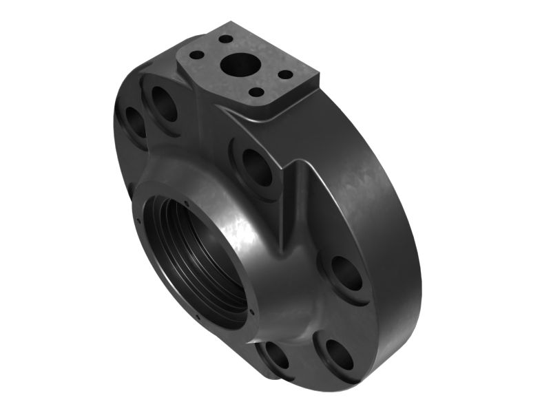 620-7413: Hydraulic Tilt Cylinder Head 6207413 купить