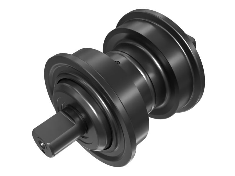 596-6886: Kolejový válec s jednou přírubou