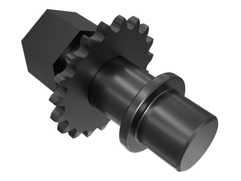 573-3165: Front Screed Control Height Adjuster Shaft 5733165 купить