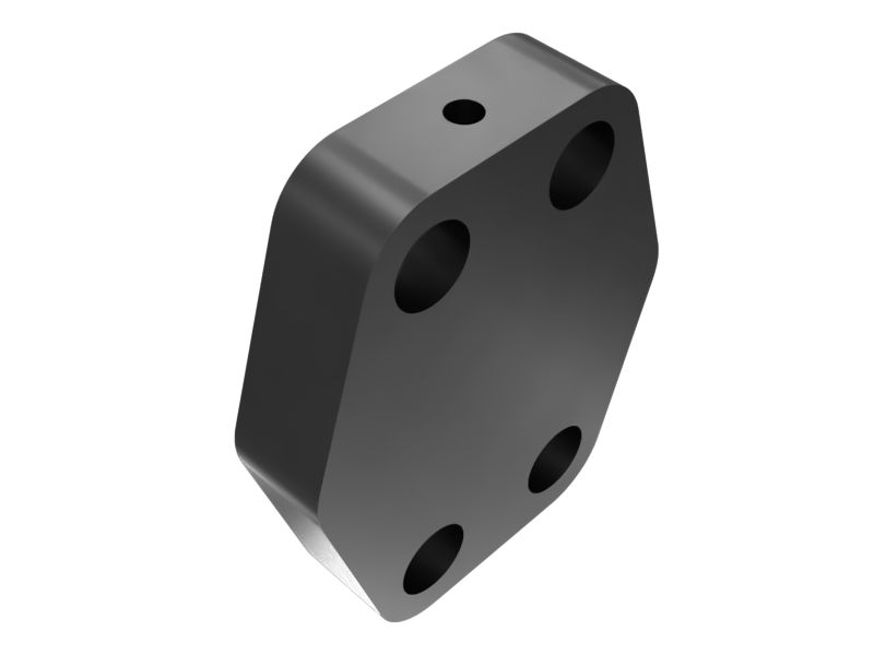 528-9545: Hydraulic Manifold Cover Flange 5289545 купить