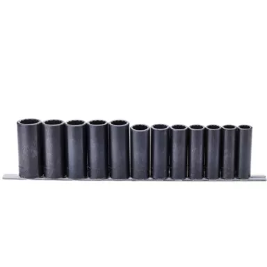 CAT 1/2 İNÇ TAHRİK 12 PARÇA DARBELİ SOKET SETİ